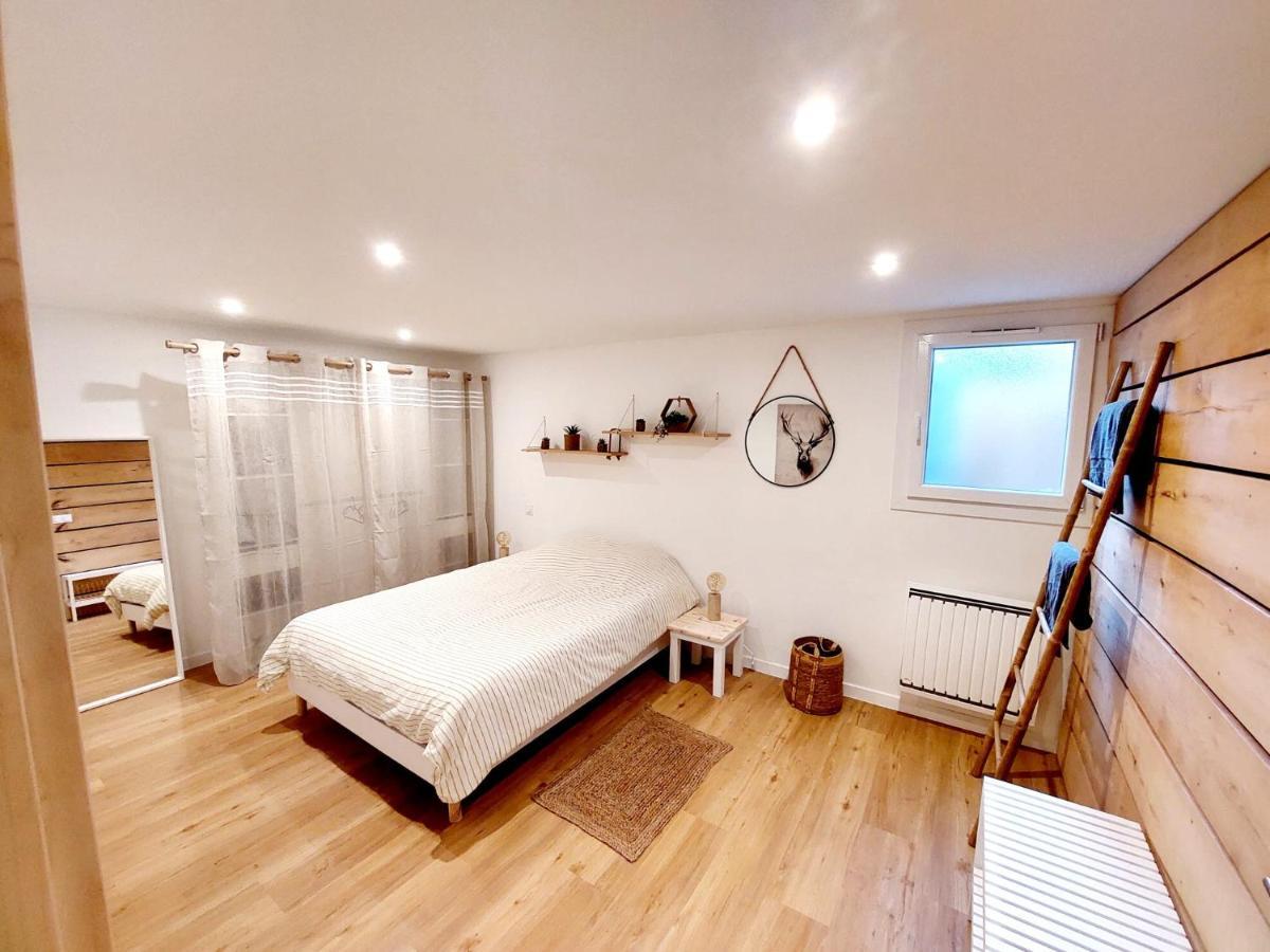 Apartamento Refuge Des Myosotis - Proche Chambery - Jardin - Calme - Cosy Barberaz Exterior foto